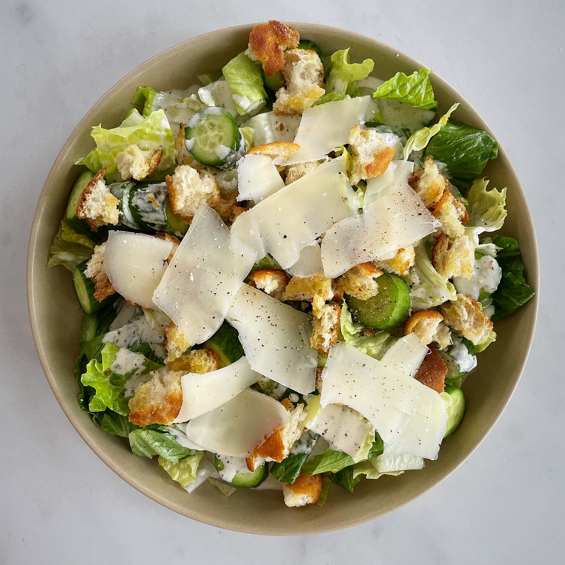 Vegetarian Caesar Salad
