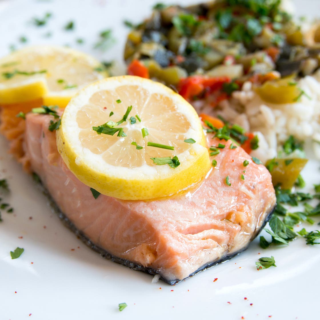 Easy Poached Salmon