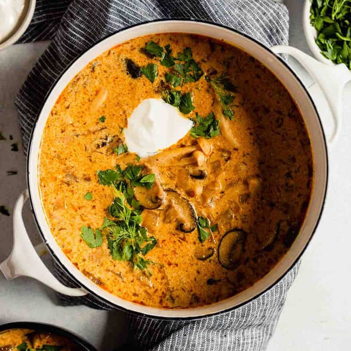 Hungarian Mushroom Soup