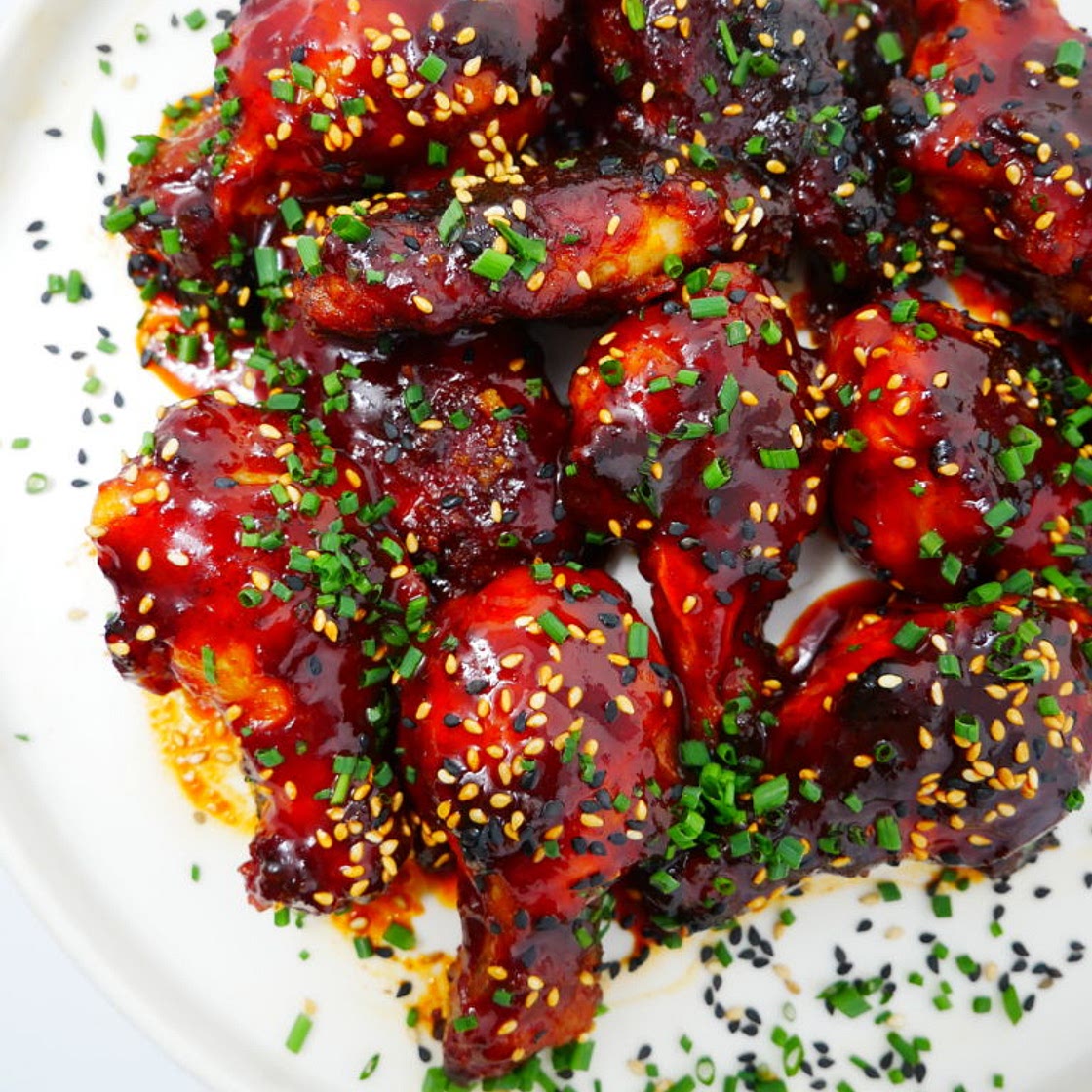 Honey Gochujang Wings