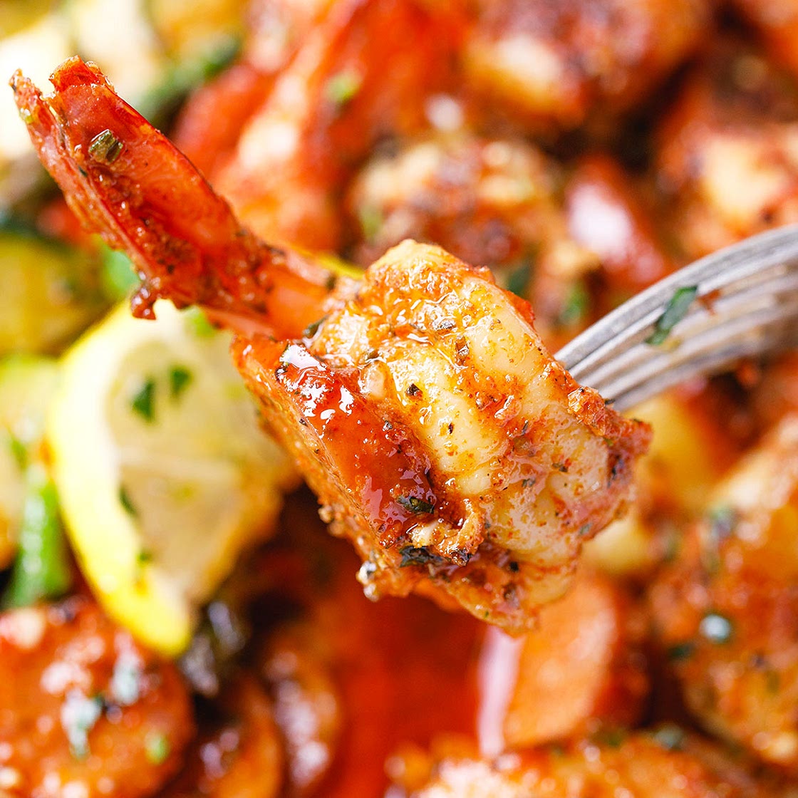 Cajun Sausage Shrimp Foil Packs