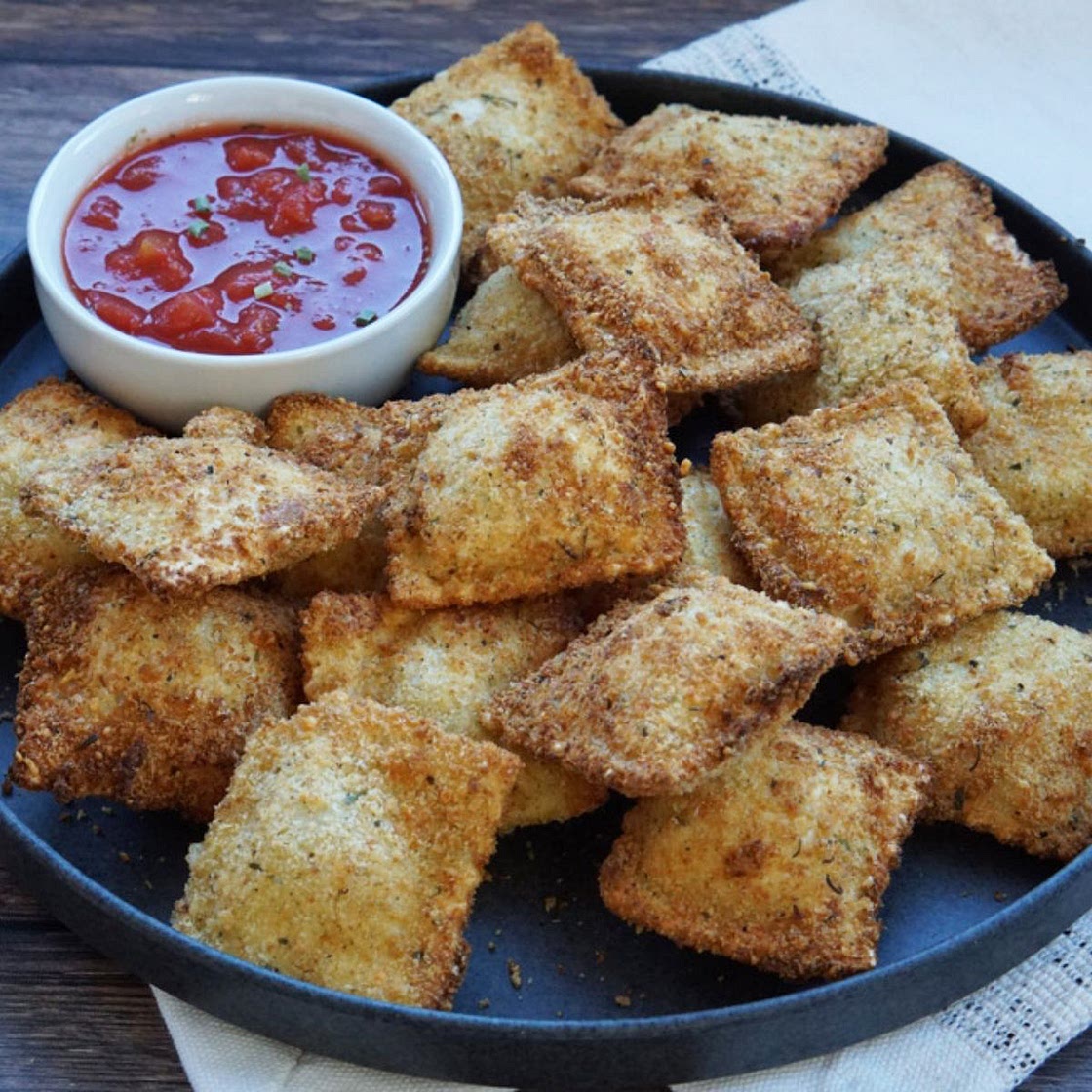 Air Fryer Crispy Ravioli