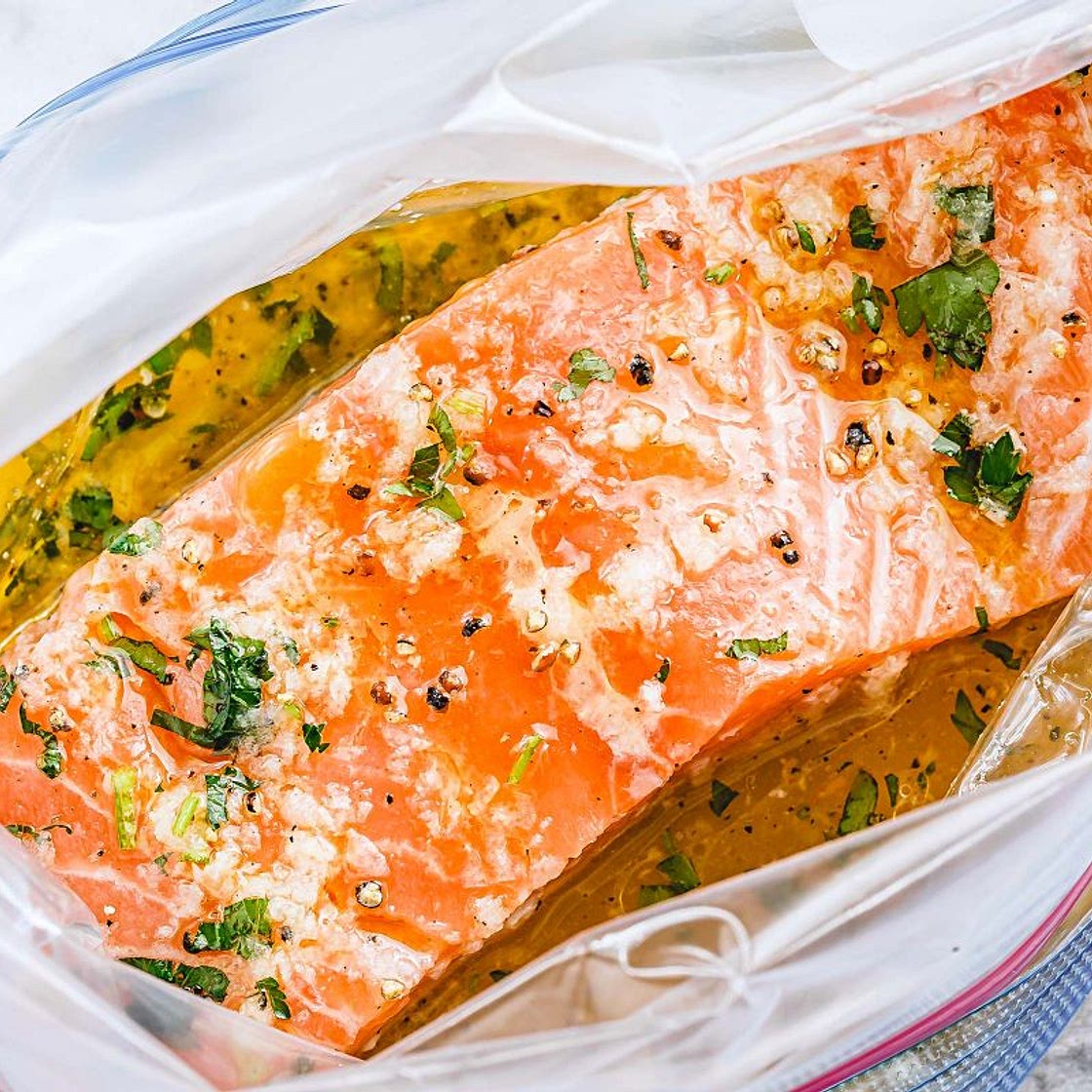 Honey Lemon Garlic Salmon Marinade