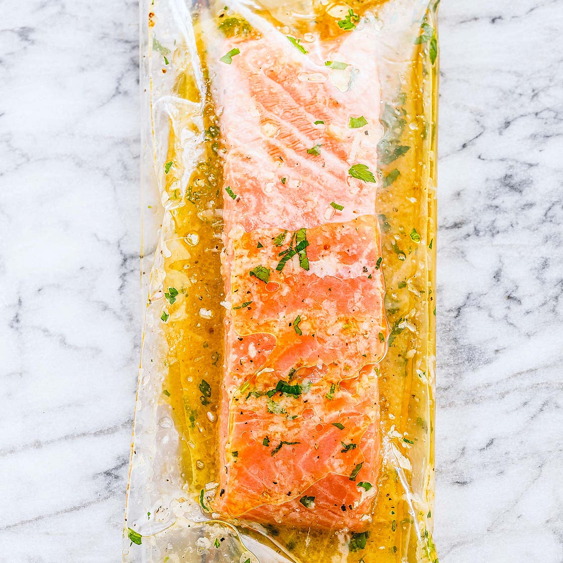 Honey Lemon Garlic Salmon Marinade