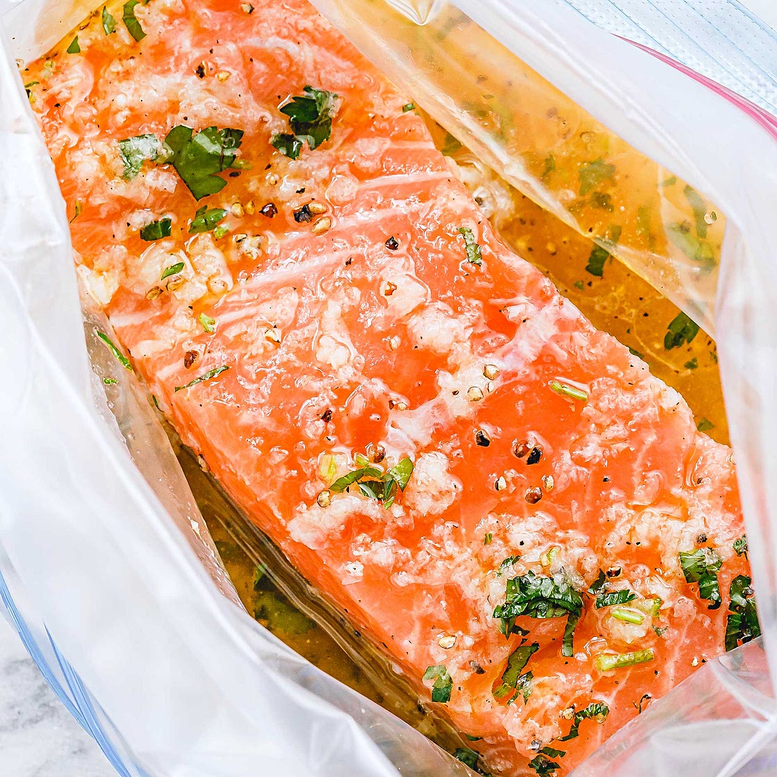 Honey Lemon Garlic Salmon Marinade