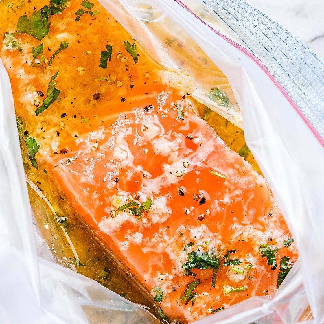 Honey Lemon Garlic Salmon Marinade