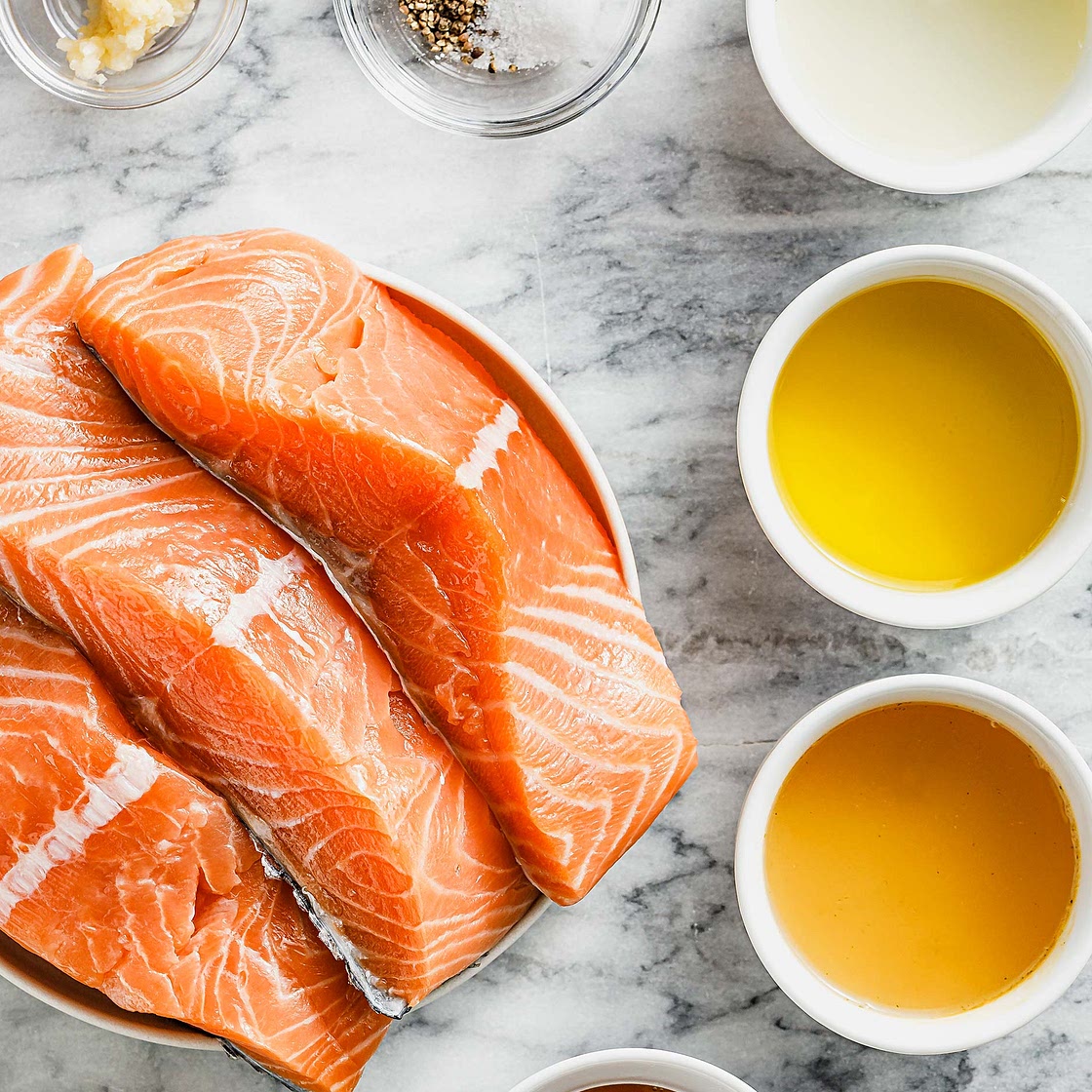 Honey Lemon Garlic Salmon Marinade