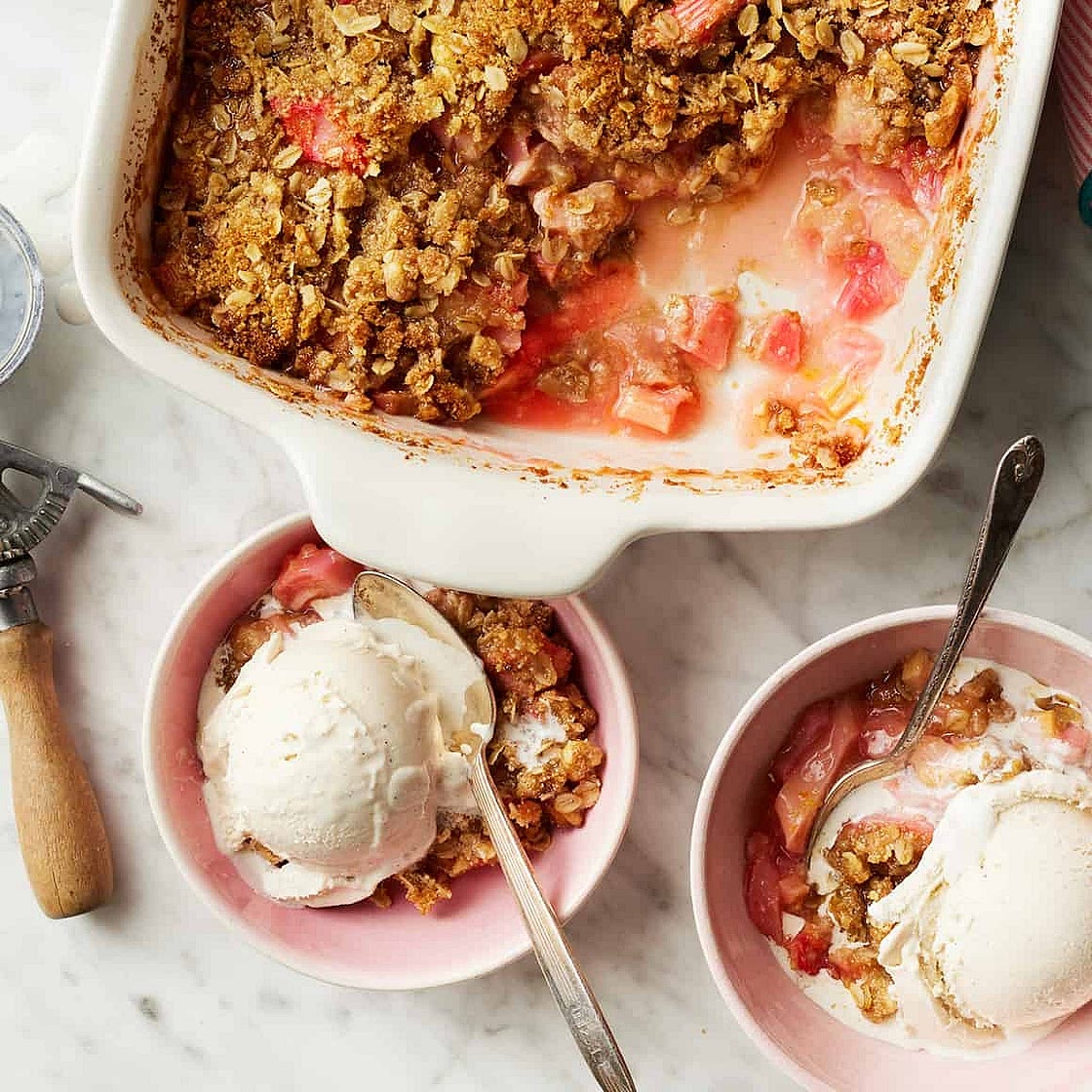 Rhubarb Crisp