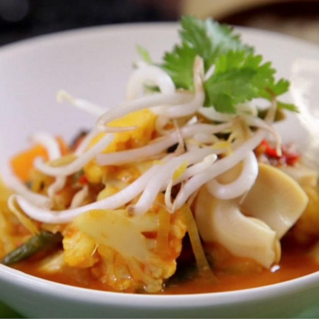 Vegetable Thai red curry