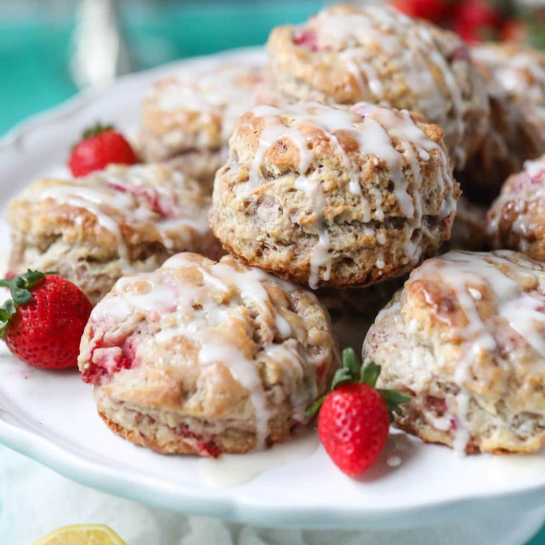 Strawberry Biscuits