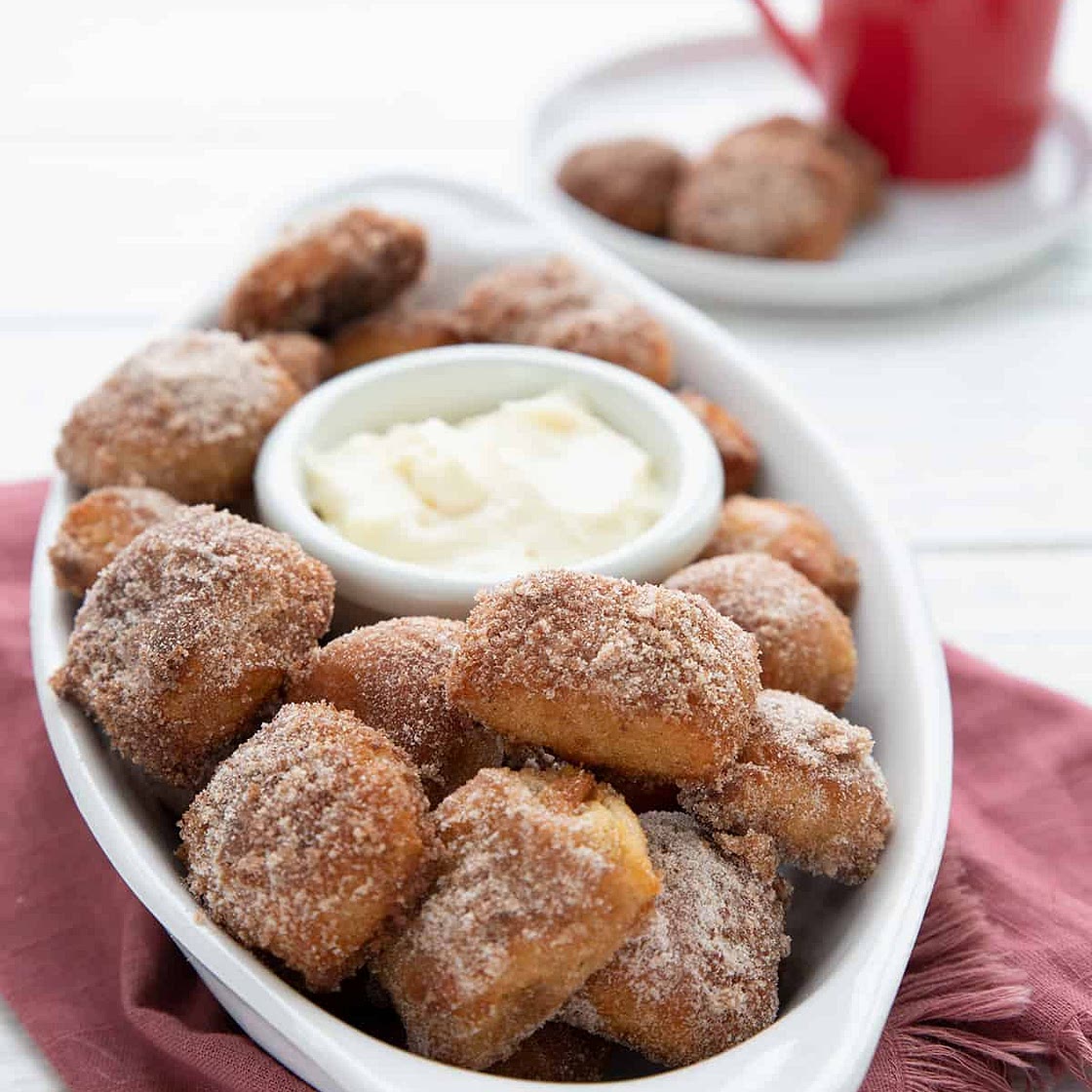 Keto Cinnamon Pretzel Bites Recipe