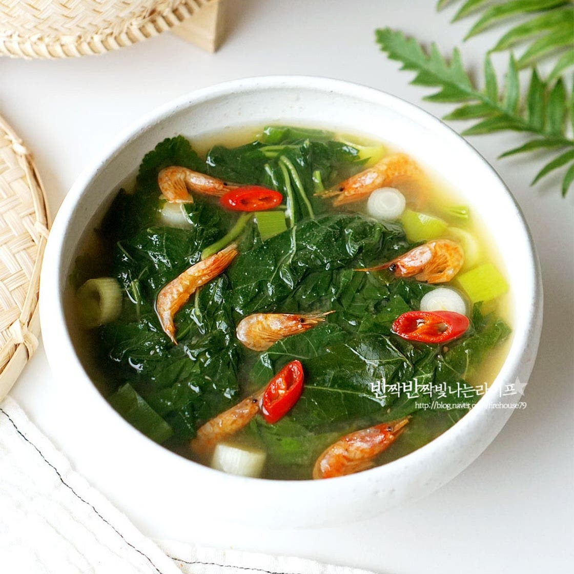 건새우 아욱국 끓이는법 아욱된장국 아욱 손질 요리