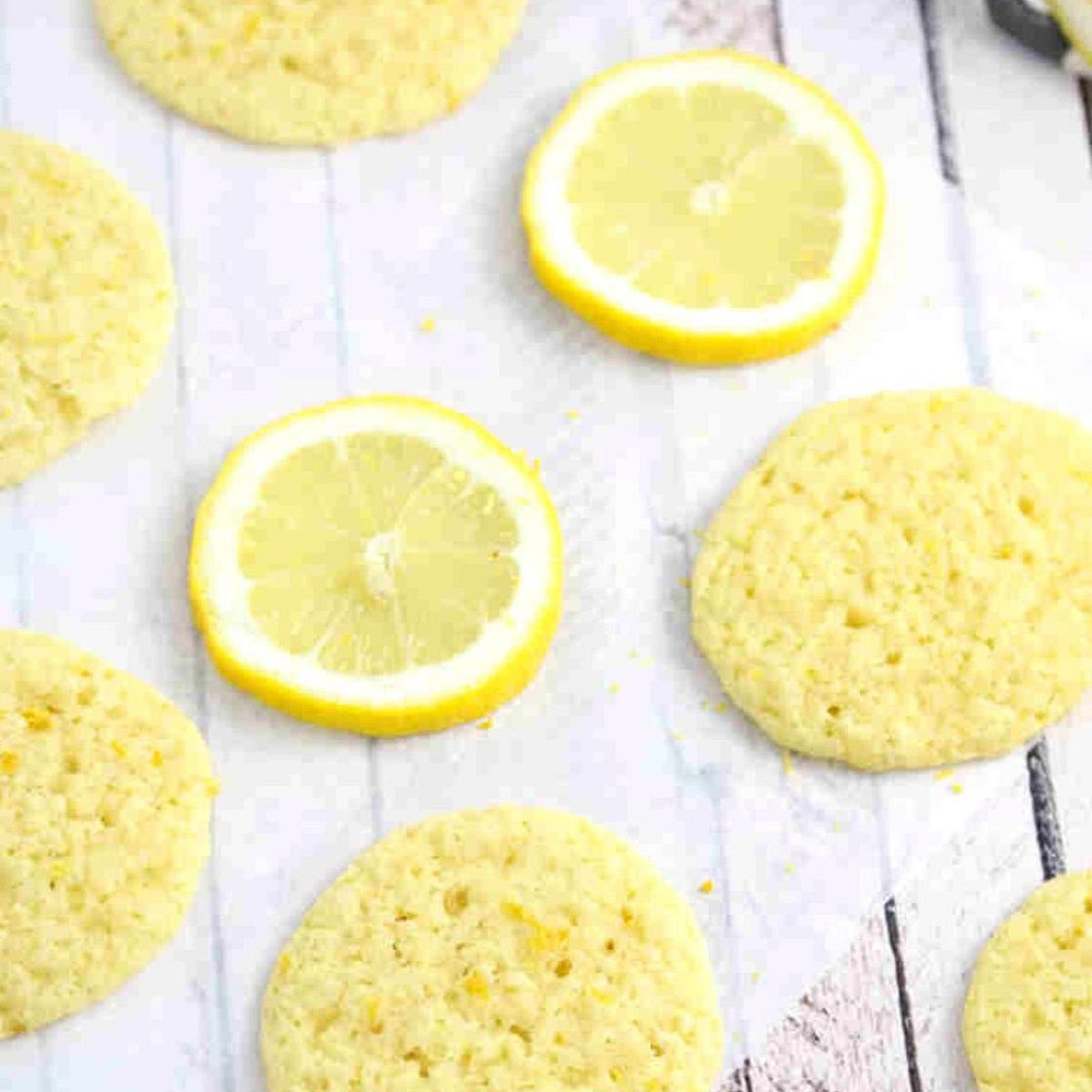Dairy And Gluten-Free Lemon Coconut Cookies