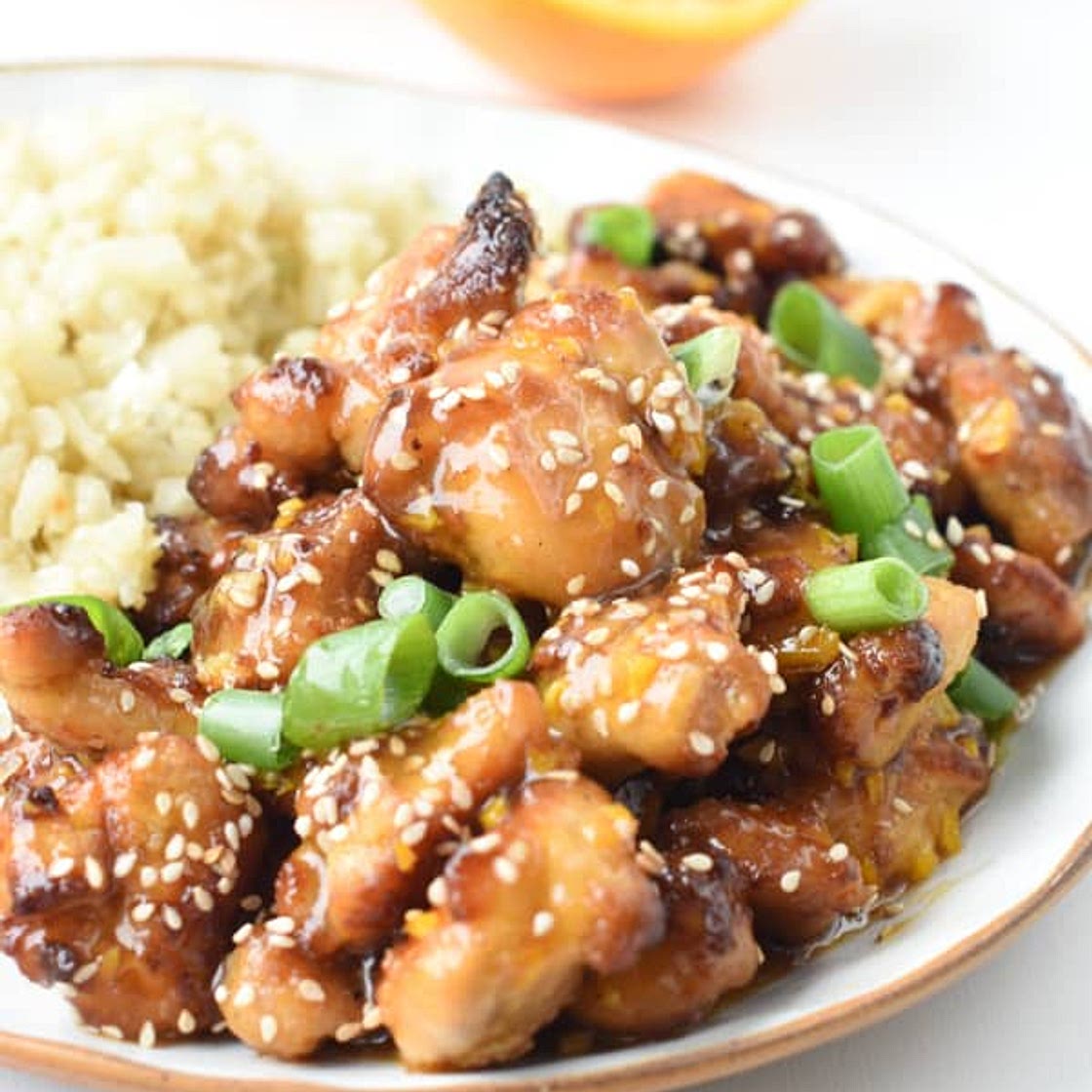Keto Orange Chicken