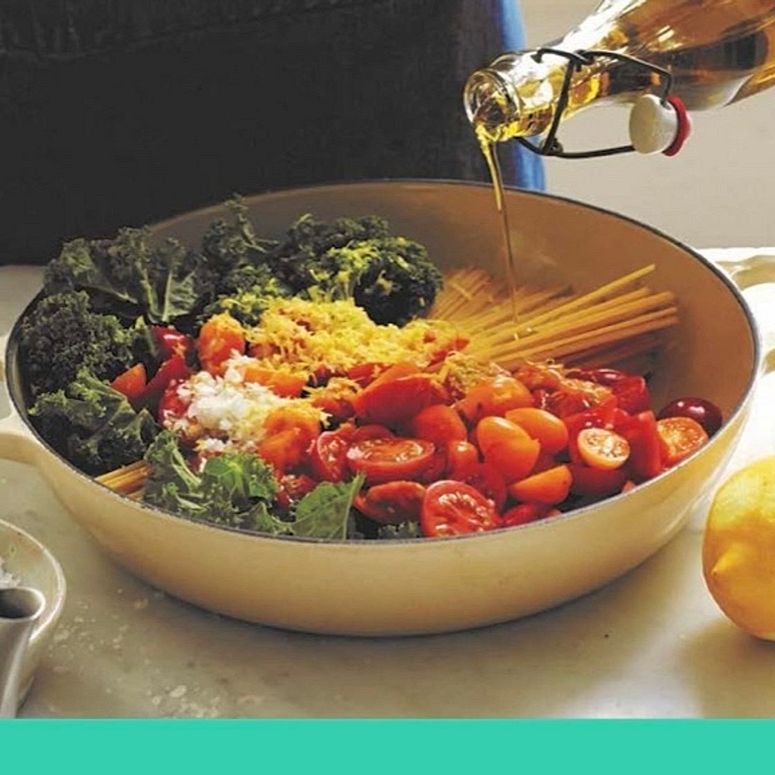 One-pan protein spaghetti