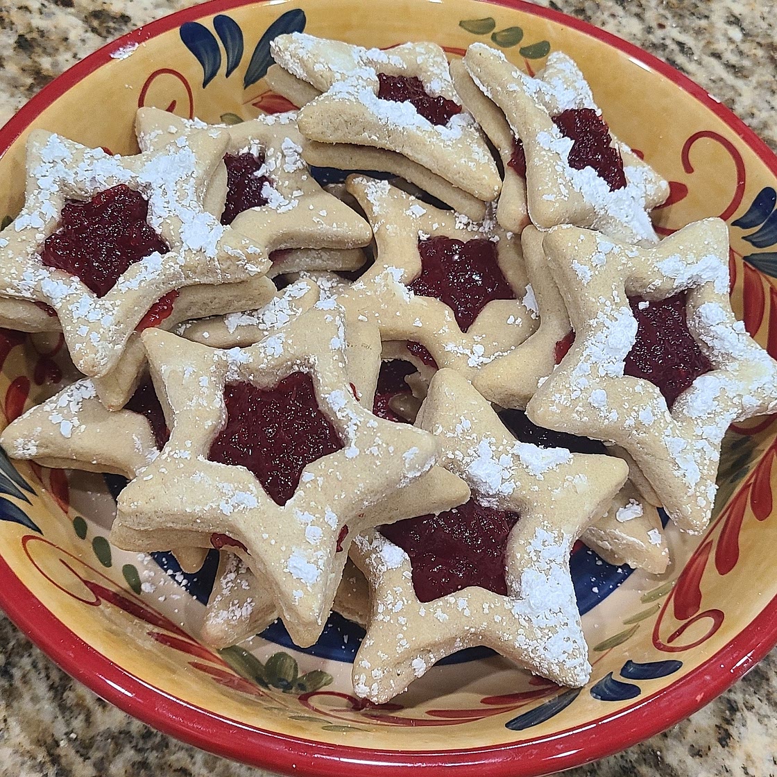 Jam filled Butter cookies