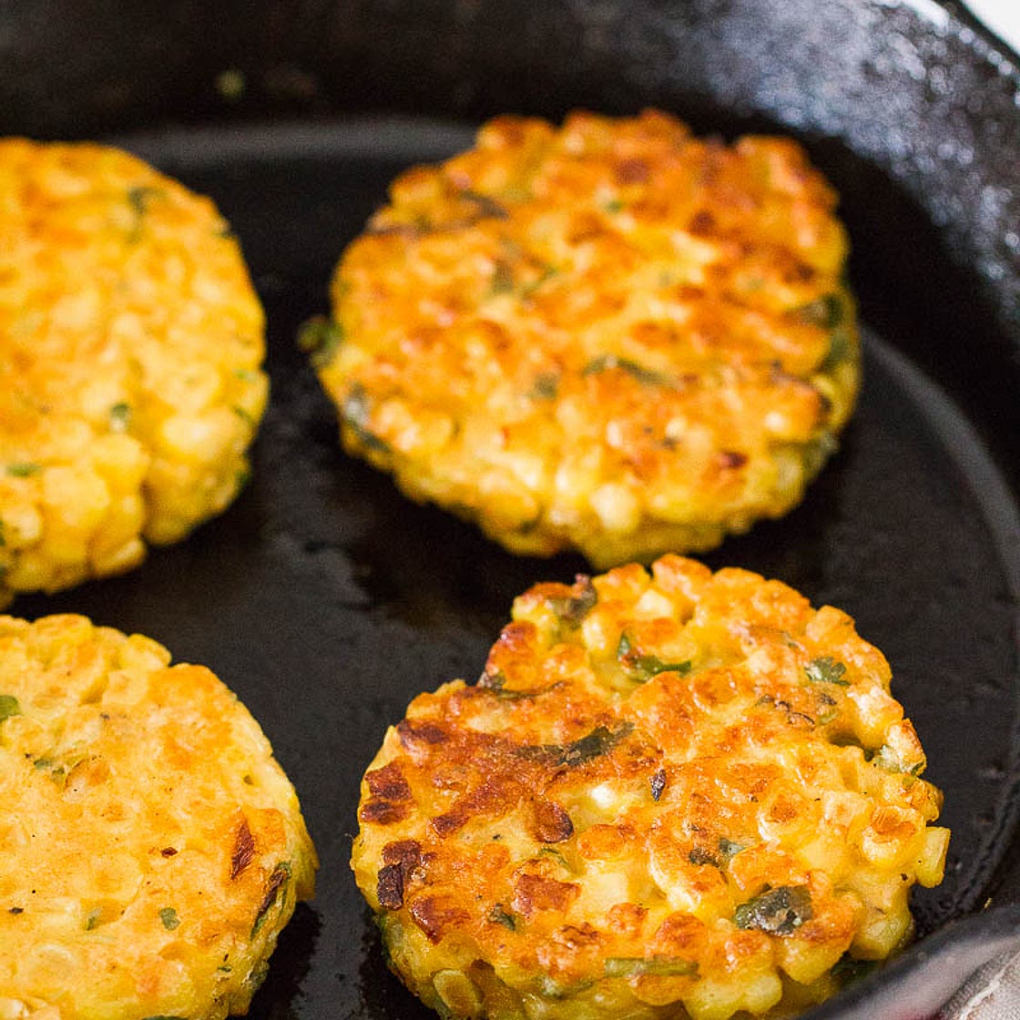 Cheesy Corn Fritters Recipe