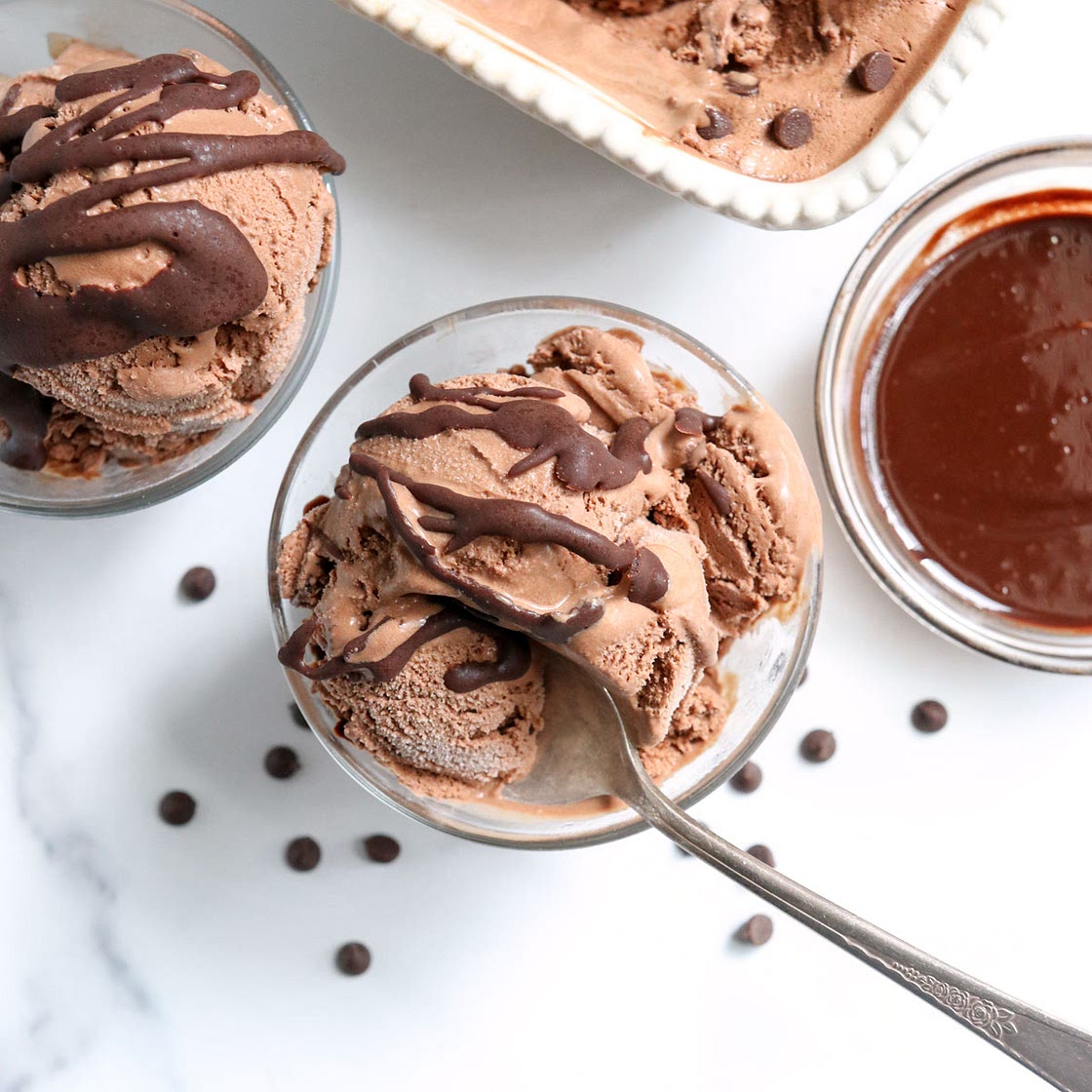 Chocolate Coconut Milk Ice Cream