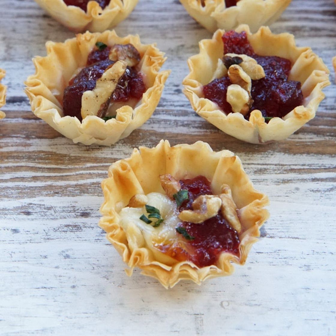 Air Fryer Cranberry Brie Bites