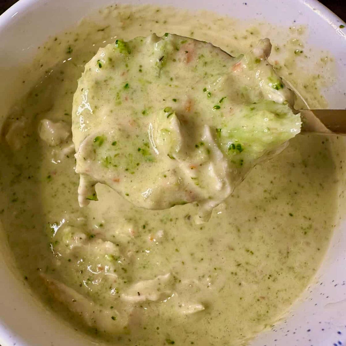 Broccoli Cheddar Soup with Chicken