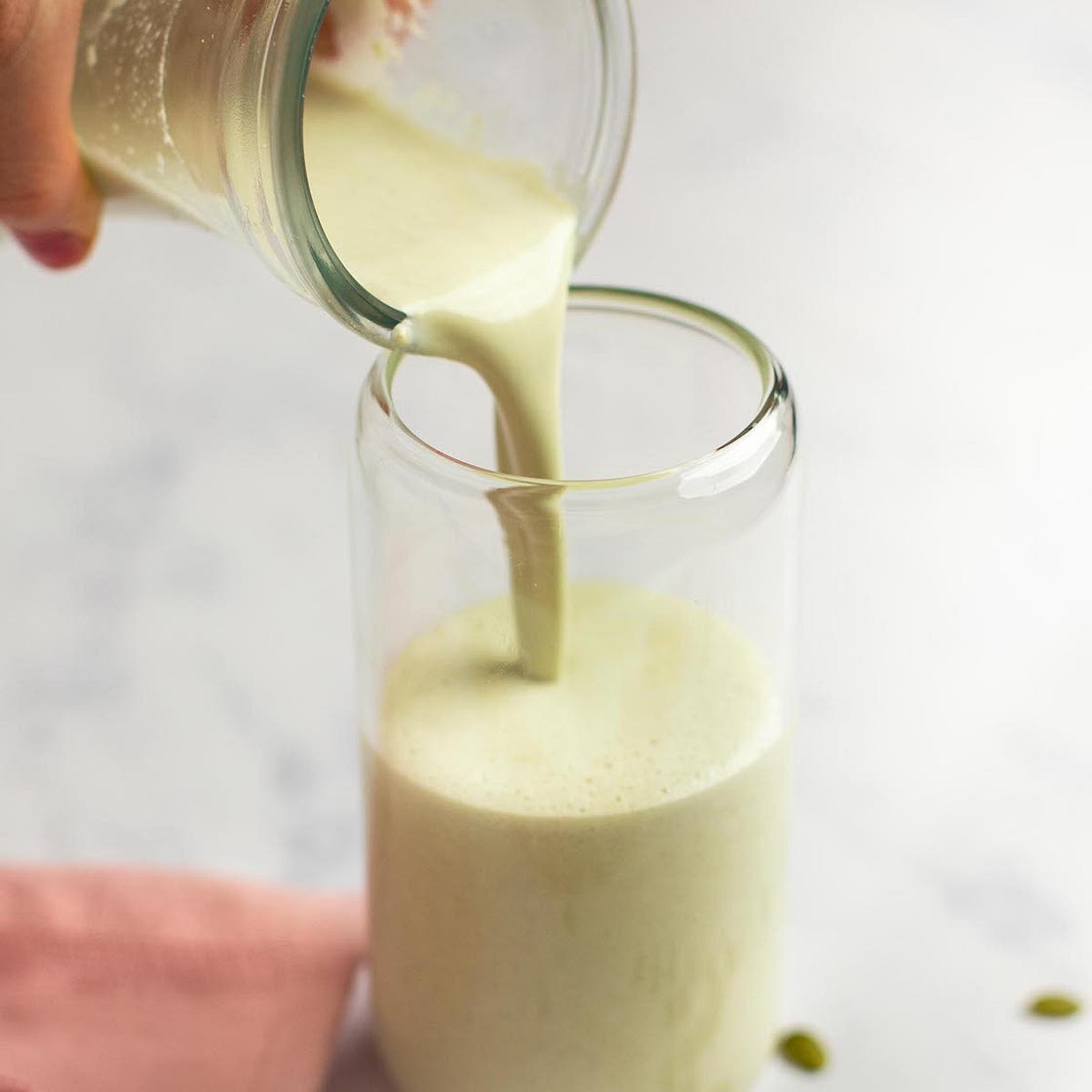 Creamy 5-Min Pumpkin Seed Milk