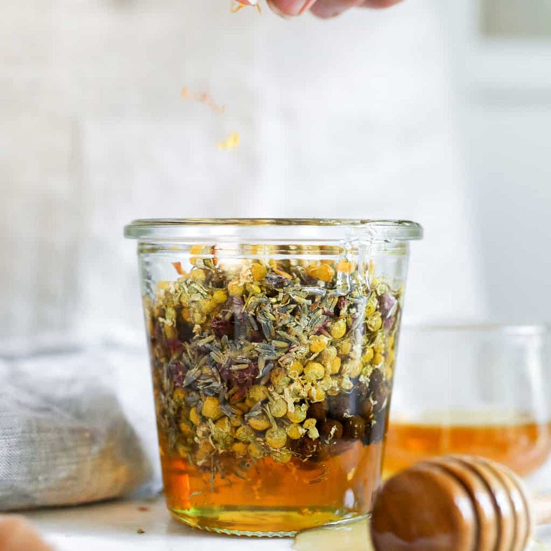 Flower + Herb Infused Honey