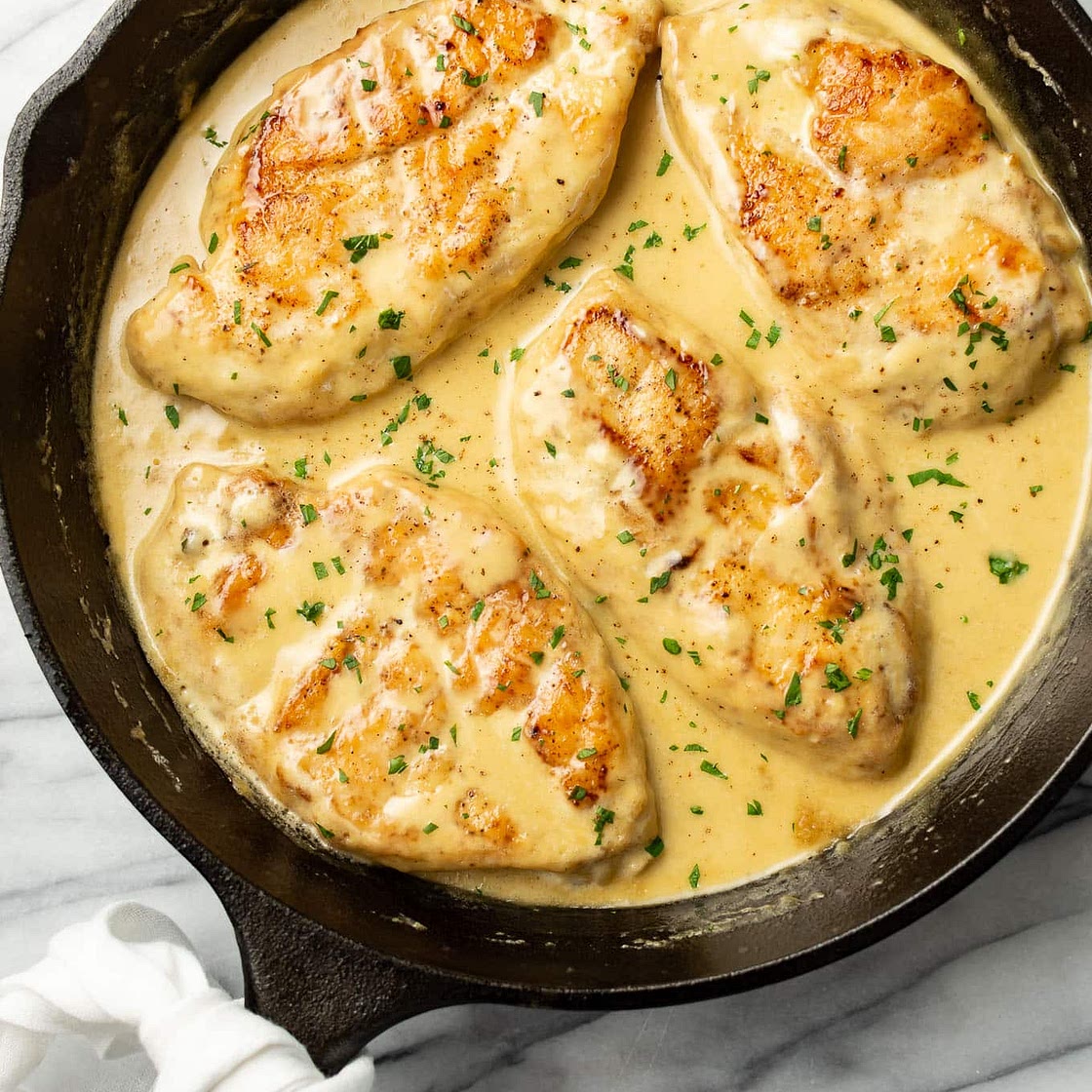 Creamy Honey Mustard Chicken