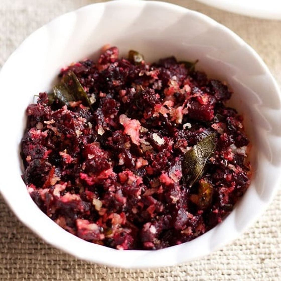 Beetroot Poriyal