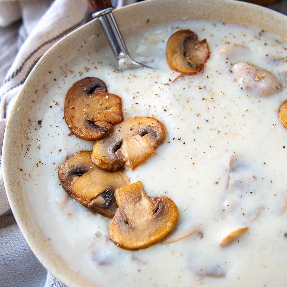 Gluten-Free Cream of Mushroom Soup
