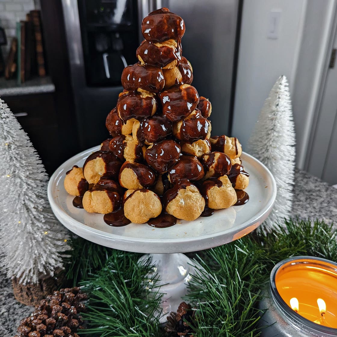 Easy 2 Ingredient Chocolate Crouquembouche Recipe