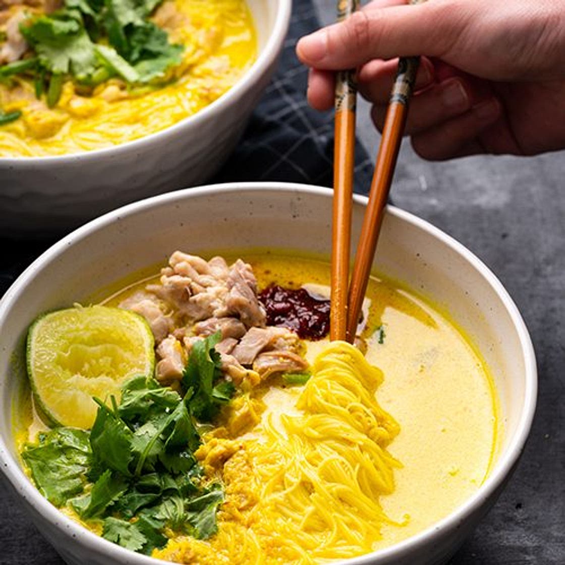 Indonesian Chicken Noodle Soup (Soto Ayam) | Marion's Kitchen