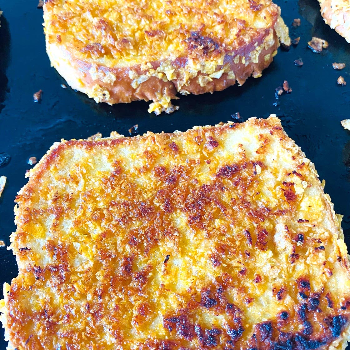 Blackstone Frosted Flake French Toast