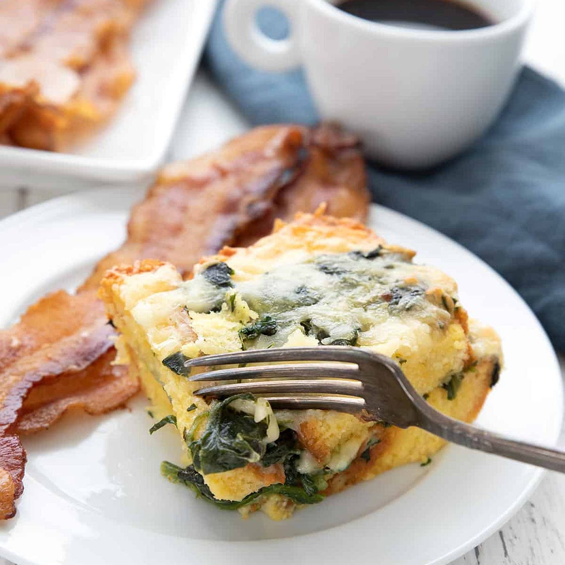 Keto Breakfast Strata Recipe
