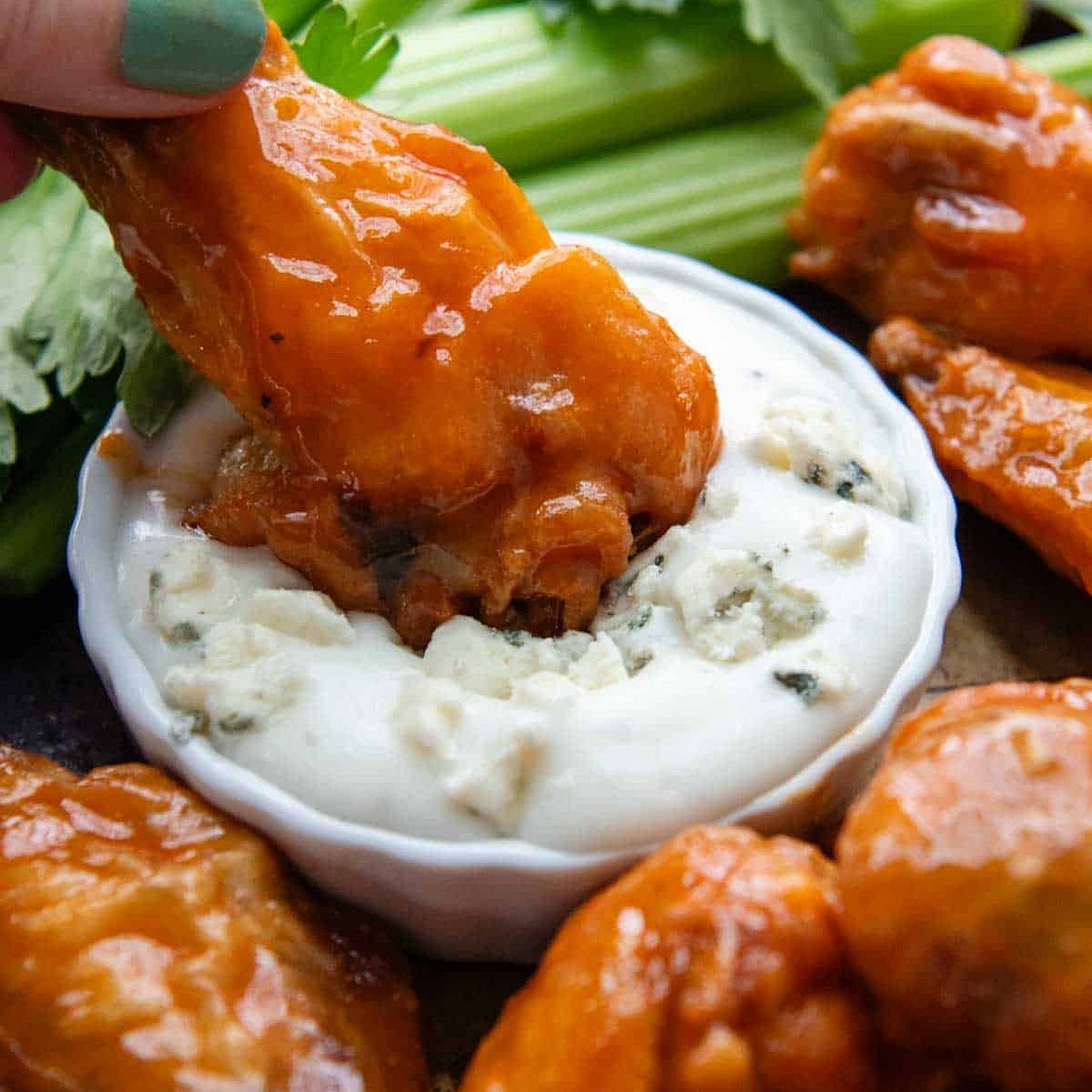 Extra Crispy Gluten-Free Chicken Wings (Oven Baked)