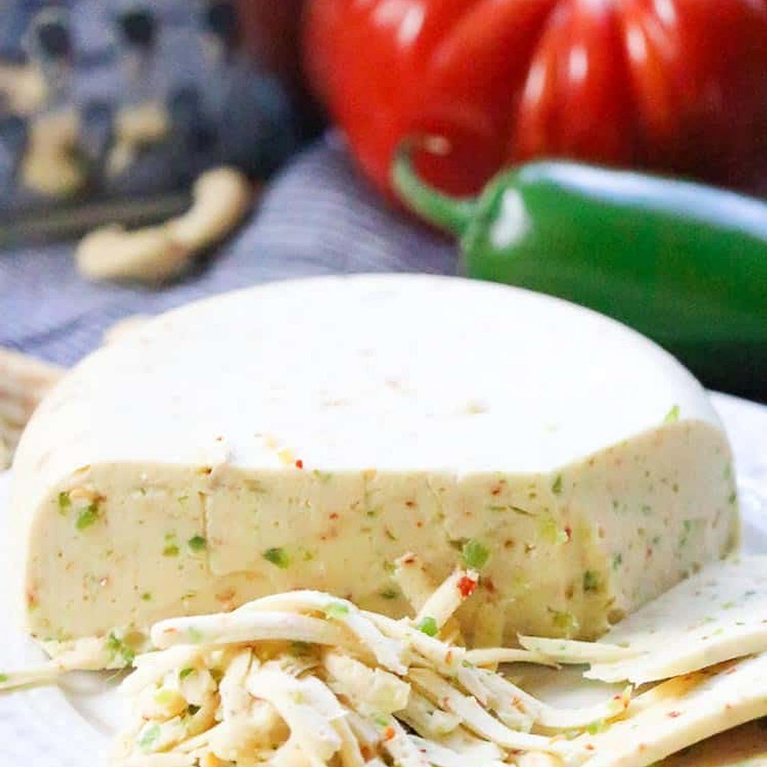 Vegan Pepper Jack Cheese
