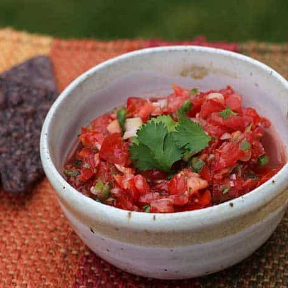 Low-Sodium Easy Homemade Salsa