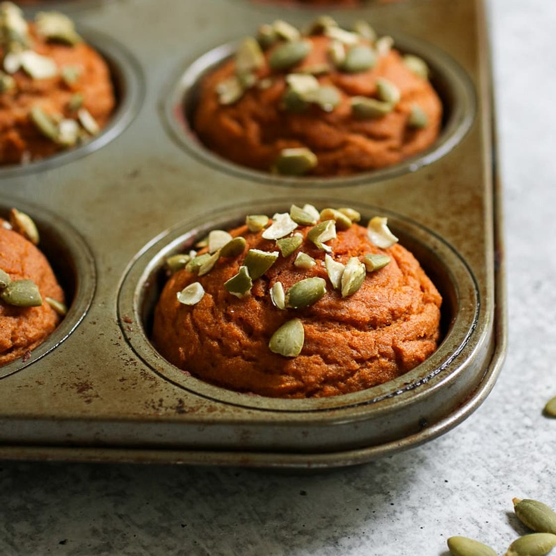 Gluten-Free Pumpkin Protein Muffins