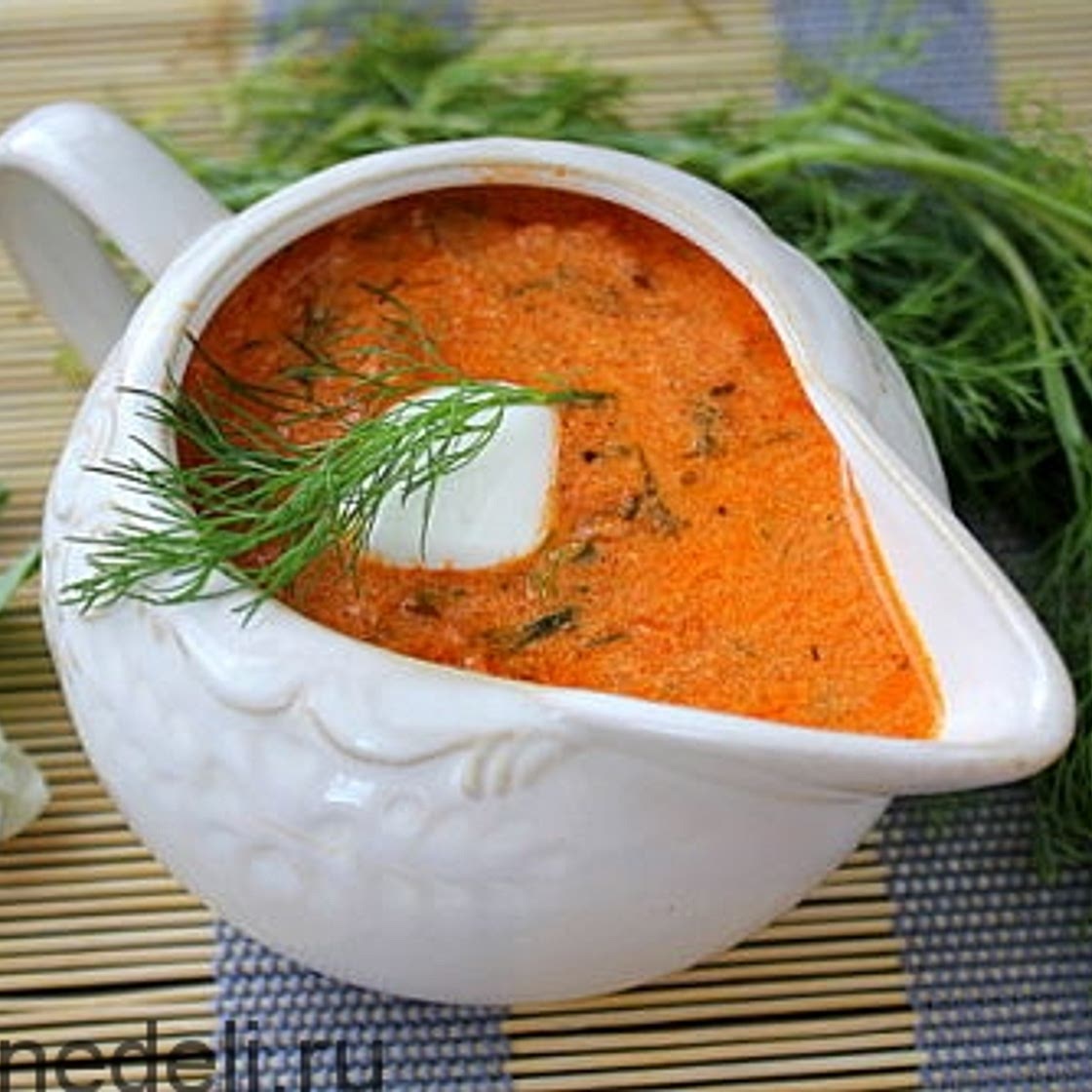 Как приготовить и заморозить томатно-сметанный соус для голубцов