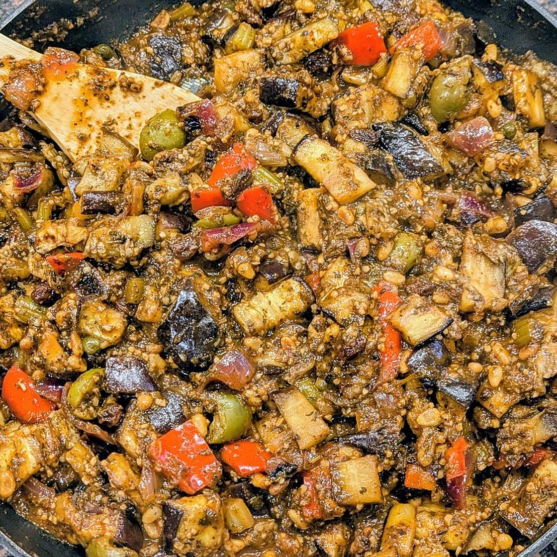 Heavily Modified Sicilian Caponata