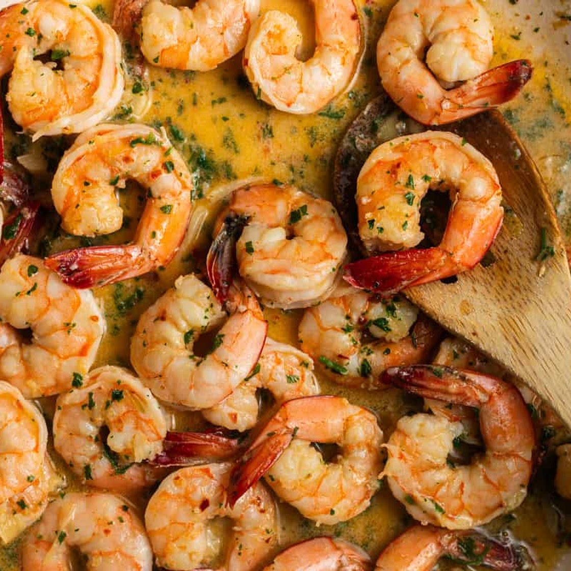 Shrimp Scampi Without Wine