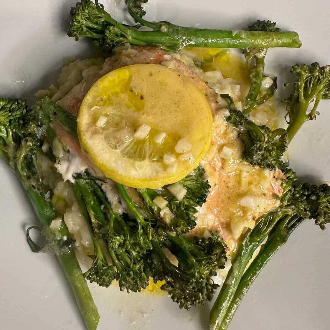 Foil Packet Salmon and Baby Broccoli