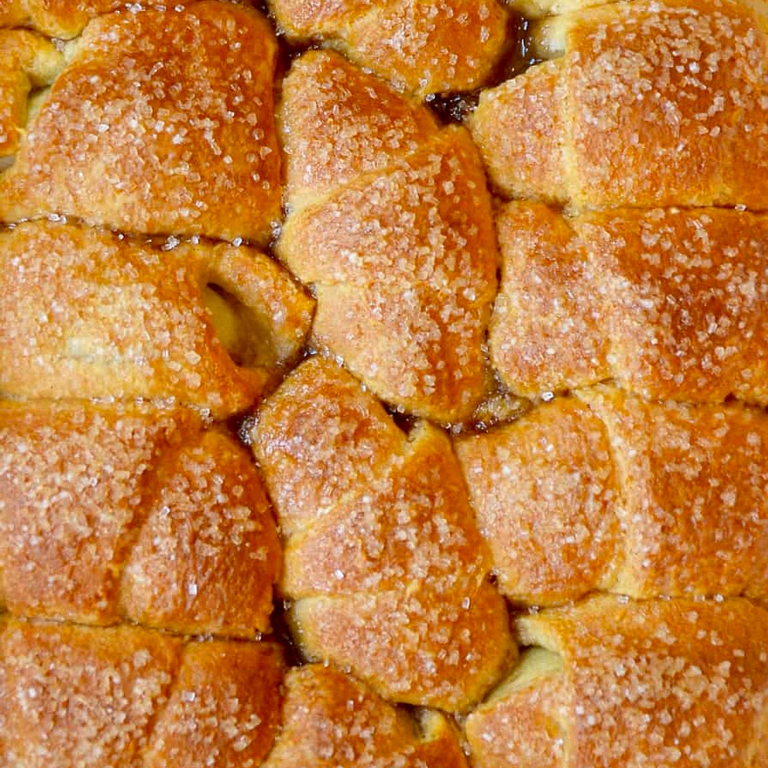 Crescent Roll Apple Dumplings