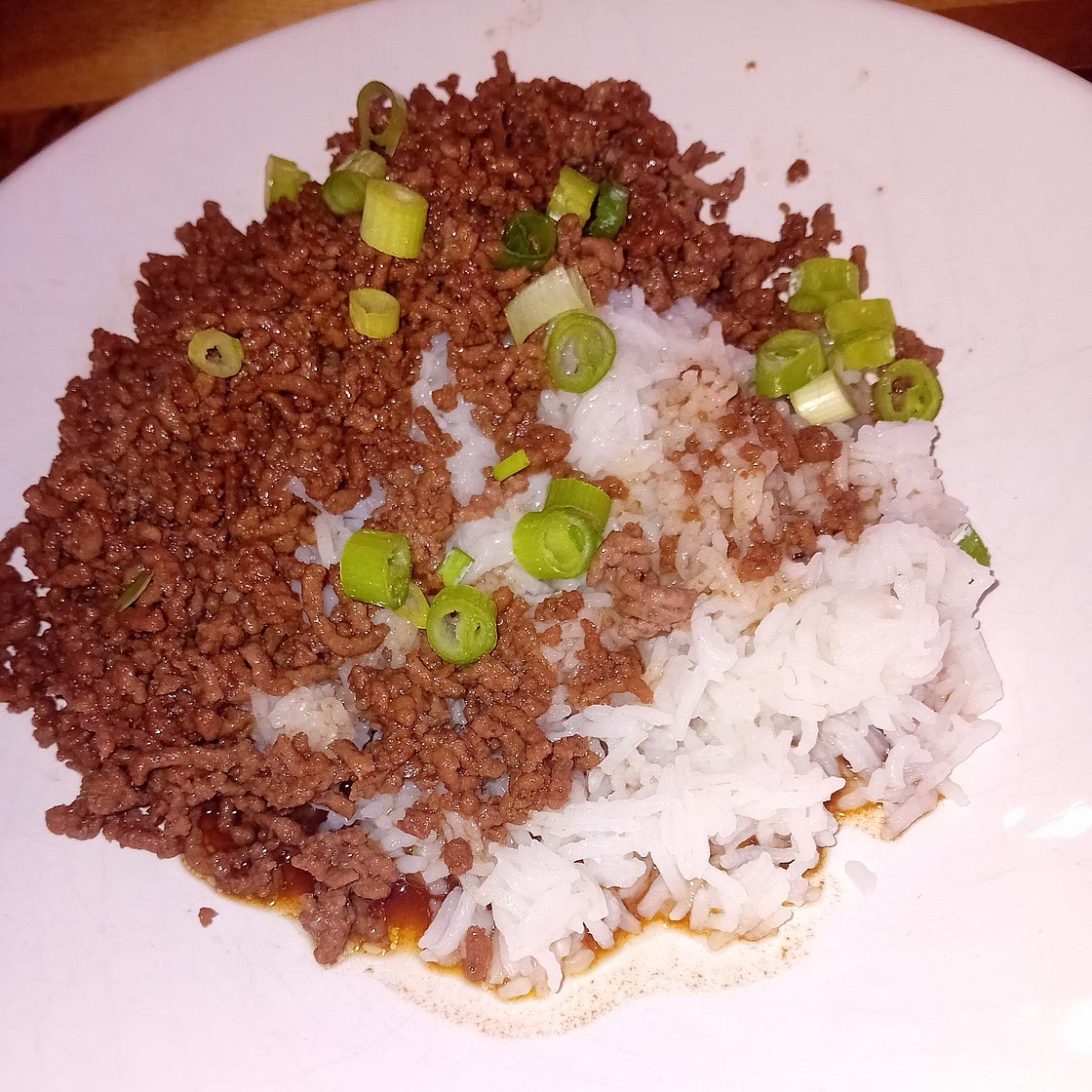 Korean Ground Beef and Rice Bowls