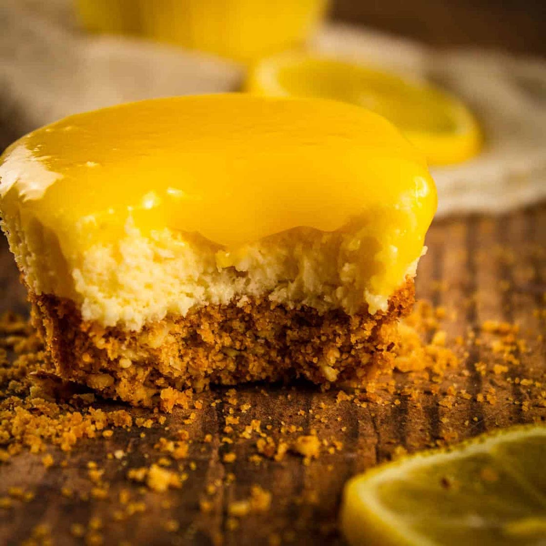 Mini Lemon Cheesecakes with Mascarpone