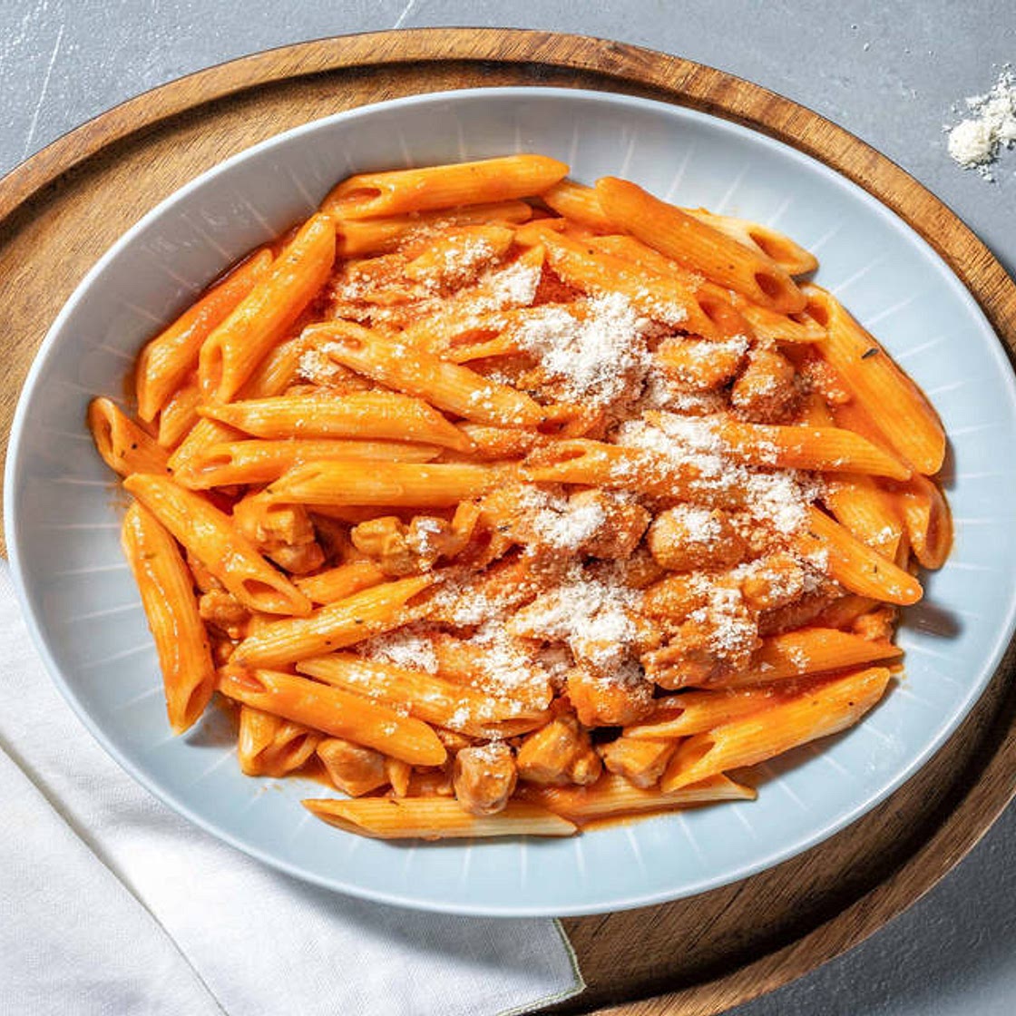 Spicy Creamy Cajun Chicken Pasta with Cheese