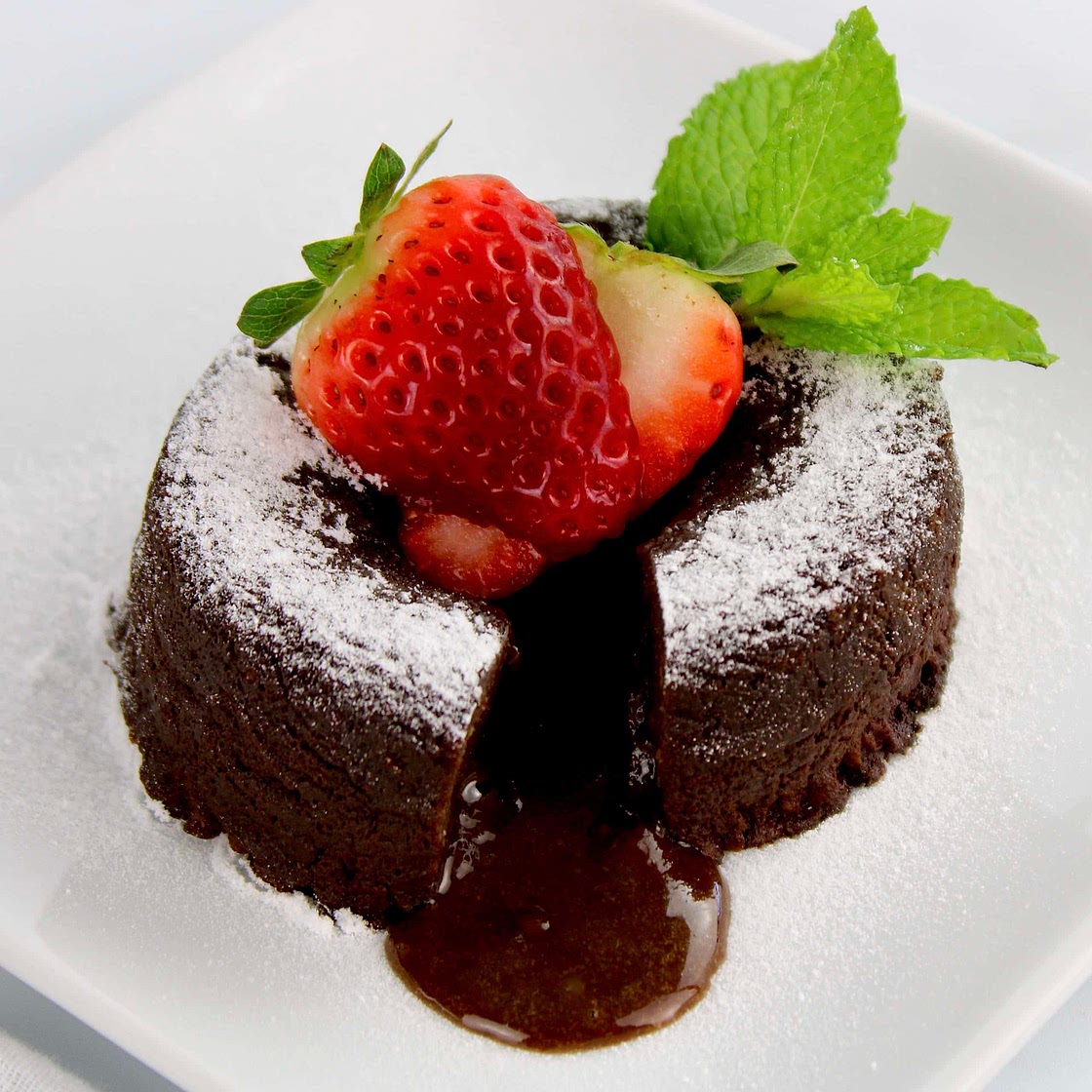 Keto Nutella Lava Cake