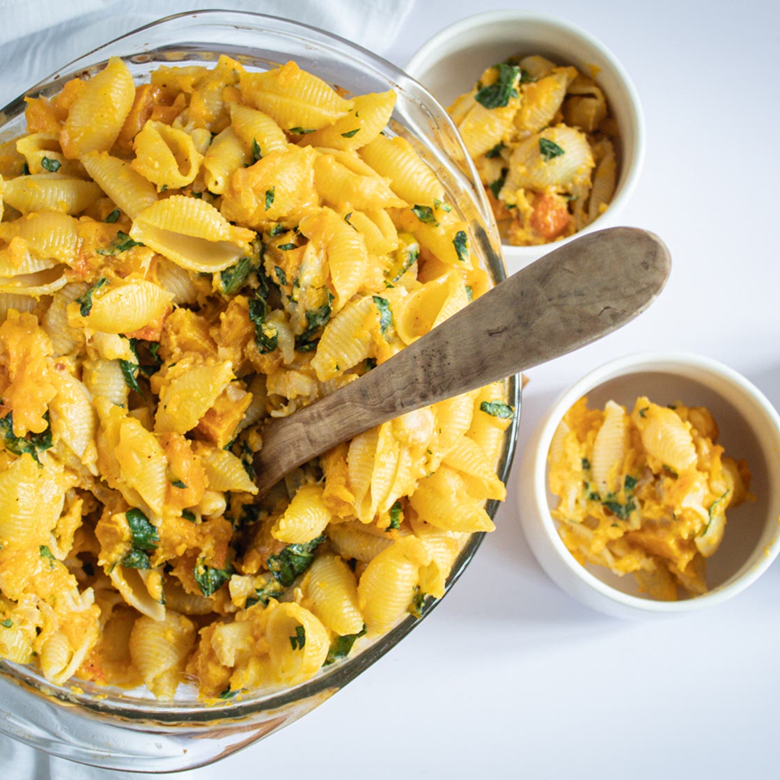 Roasted Butternut Squash, Apple Mac and Cheese