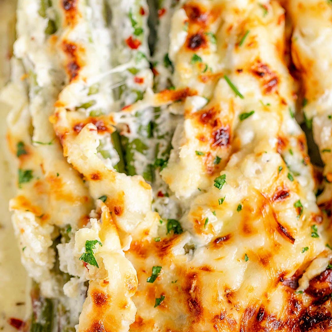 Cheesy Asparagus Casserole