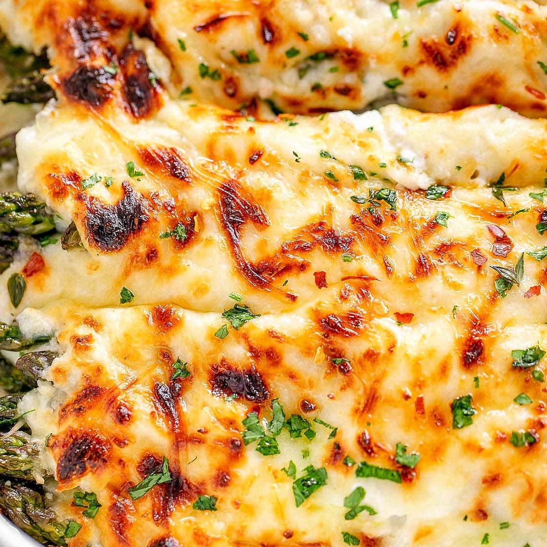 Cheesy Asparagus Casserole