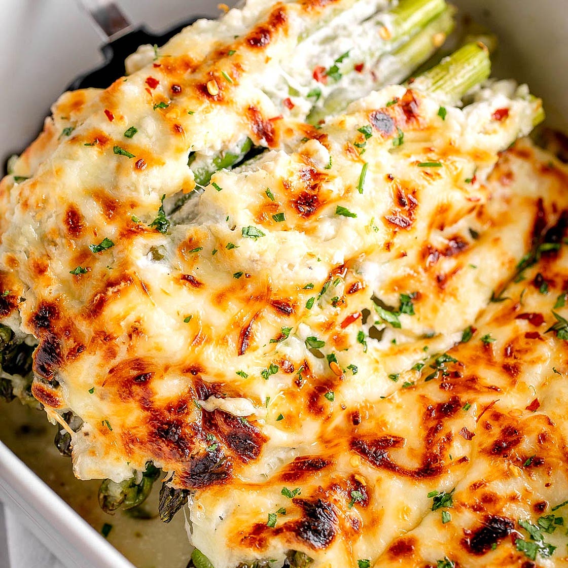 Cheesy Asparagus Casserole